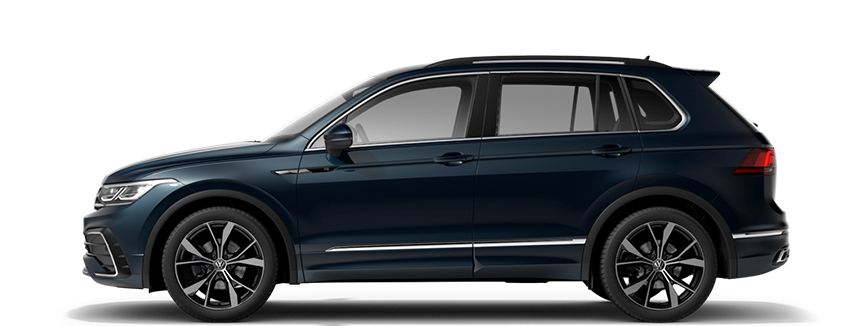 The Tiguan side-view