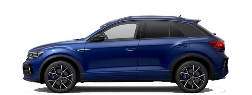 The All New T-Roc R side-view